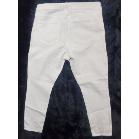 GAP Mid Rise True Skinny Optic White Stretch Jeans Size 33/16 #570471 MSRP $80 - Picture 10 of 10